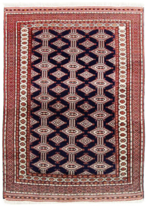 105915-Turkmenischer handgewebter Teppich