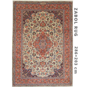 Zabul hand-woven carpet made of wool