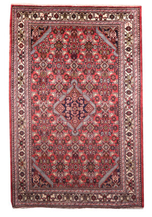 قالیچه دستبافت تاج آباد همدان(132×201)سانتیمتر