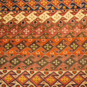 فرش دستبافت قشقایی(116×161)سانتیمتر