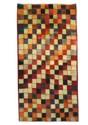 قالیچه گبه دستبافت (102×195)سانتیمتر