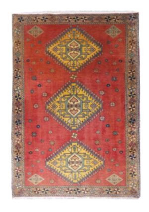 فرش دستبافت قشقایی (99×146)سانتیمتر