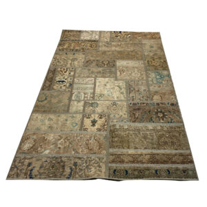 فرش تیکه دوزی دستبافت (140×210)patchwork