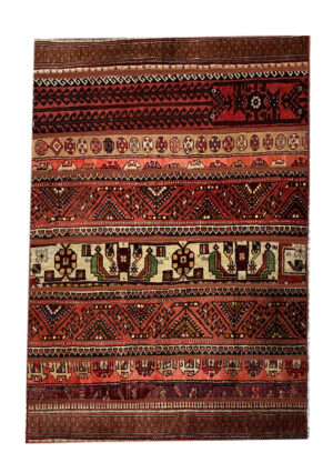 فرش تیکه دوزی دستبافت (102×147)patchwork