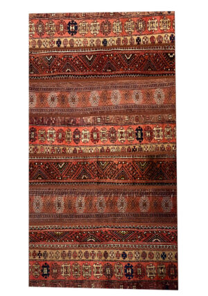 فرش تیکه دوزی دستبافت (117×225)patchwork