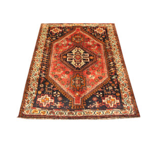 فرش دستبافت شیراز ترکی (125×156)سانتیمتر