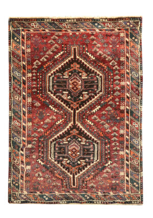 ذرع نیم دستبافت شیراز(102×132)سانتیمتر