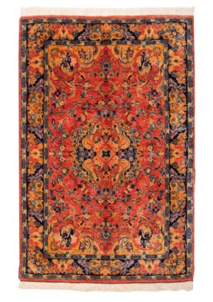 فرش دستبافت قشقایی(114×170)سانتیمتر-1
