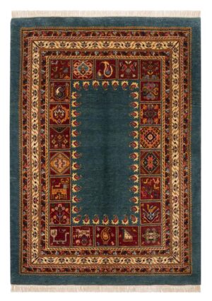 فرش دستبافت قشقایی(147×190)سانتیمتر-1