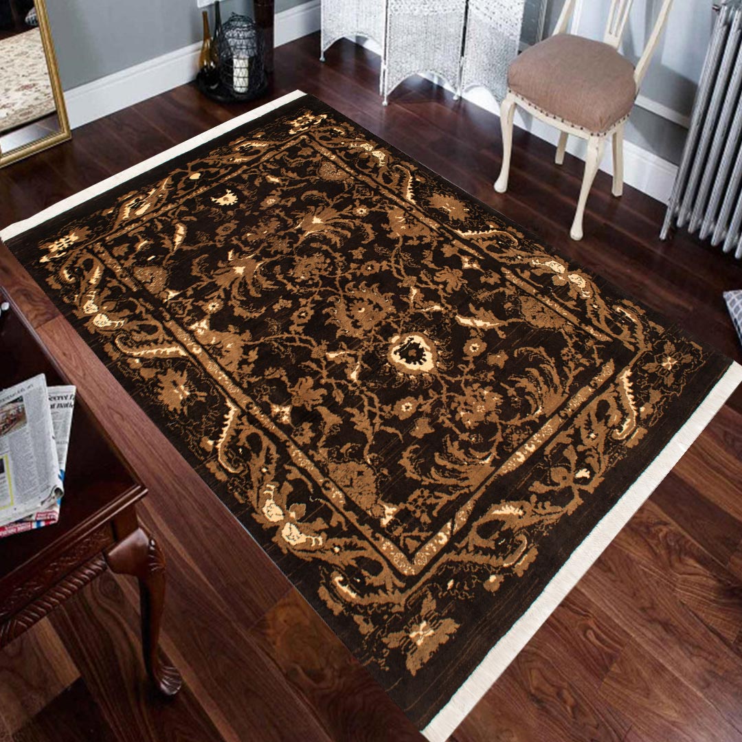 فرش دستبافت قشقایی(158×190)سانتیمتر-2