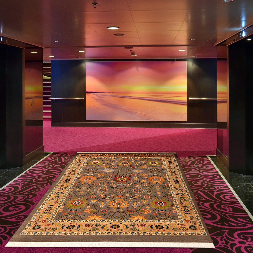 فرش دستبافت قشقایی(151×200)سانتیمتر-2