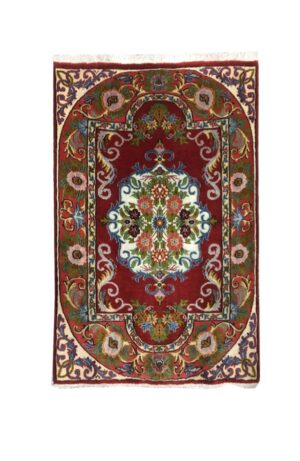 فرش دستبافت پشتی ساروق(74×99)سانتیمتر-1