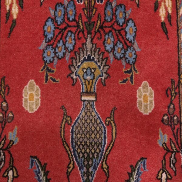فرش دستبافت پشتی ساروق(58×80)سانتیمتر-4