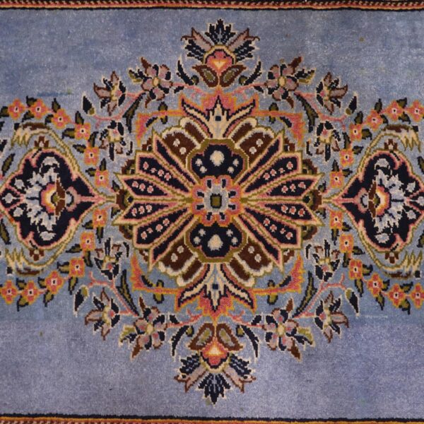 فرش دستبافت پشتی کاشان(72×88)سانتیمتر-4