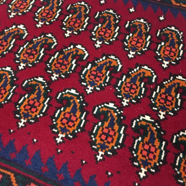 Sirjan back hand-woven carpet (80x58) cm-6