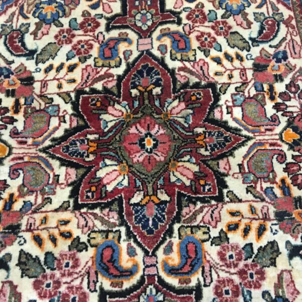 فرش دستبافت پشتی ساروق(66×126)سانتیمتر-4