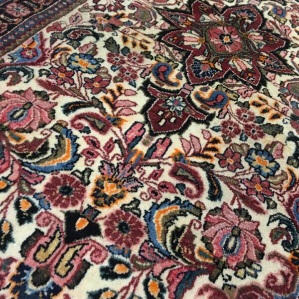 فرش دستبافت پشتی ساروق(66×126)سانتیمتر-6