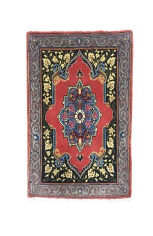 فرش دستبافت پشتی ساروق(52×68)سانتیمتر-1