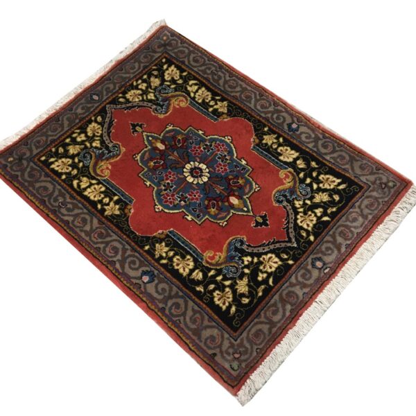 فرش دستبافت پشتی ساروق(52×68)سانتیمتر-3
