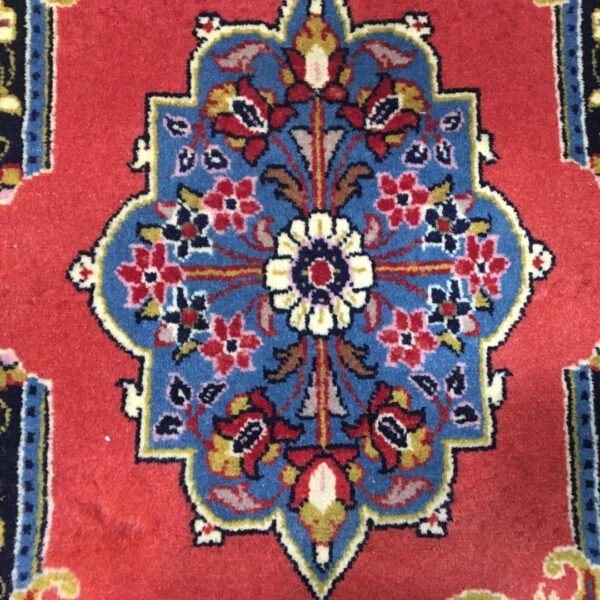 فرش دستبافت پشتی ساروق(52×68)سانتیمتر-5