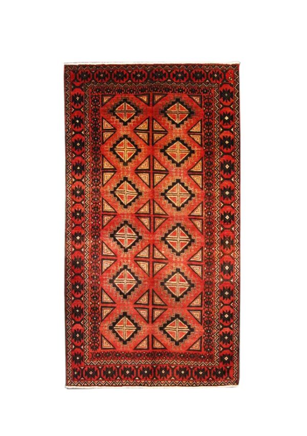 فرش دستباف کردی قوچان (159×295)سانتیمتر-1028-1