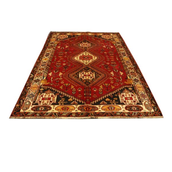 فرش دستباف شیراز (183×275)سانتیمتر-2435-2