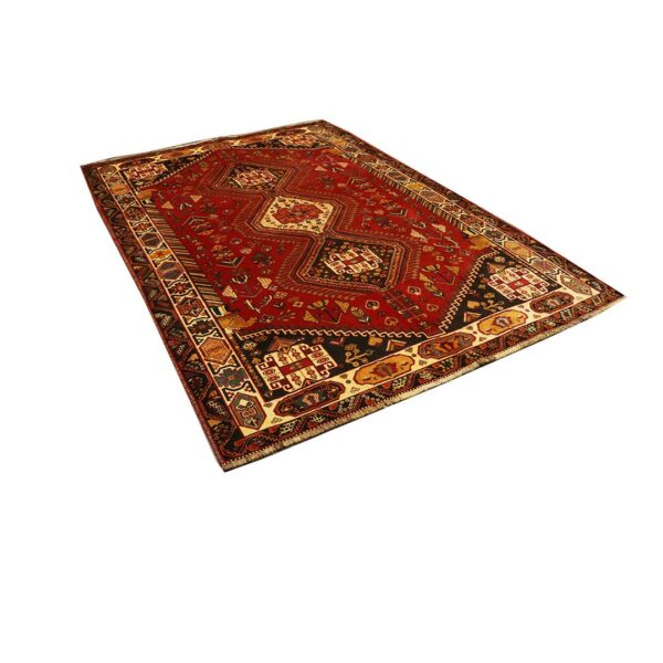 فرش دستباف شیراز (183×275)سانتیمتر-2435-3