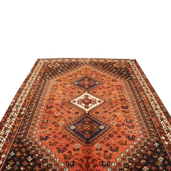 فرش دستباف شیراز (212×309)سانتیمتر-2623-4