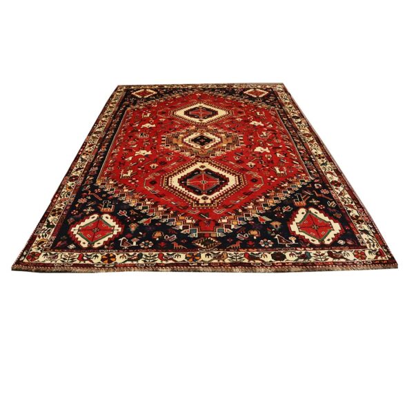 فرش دستباف شیراز (196×283)سانتیمتر-2652-2