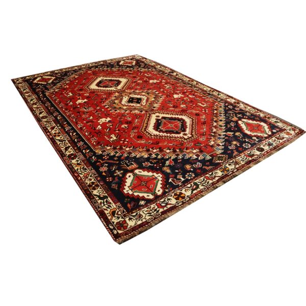 فرش دستباف شیراز (196×283)سانتیمتر-2652-3