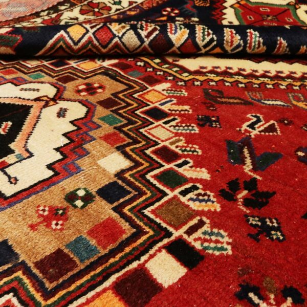 فرش دستباف شیراز (196×283)سانتیمتر-2652-7