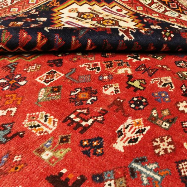 فرش دستباف شیراز (216×285)سانتیمتر-2665-4