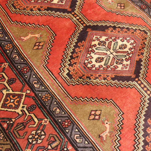 قالیچه دستبافت آذربایجان (125×226) سانتیمتر-3