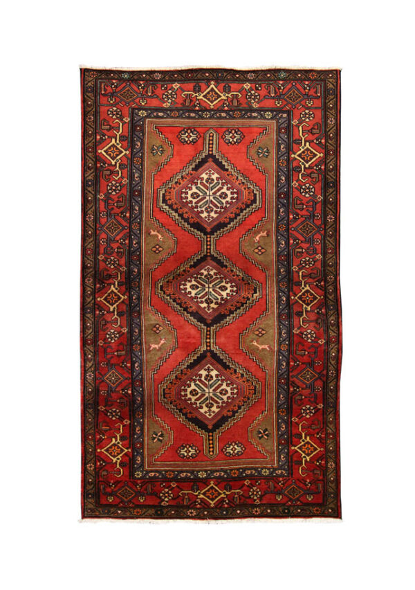 قالیچه دستبافت آذربایجان (125×226) سانتیمتر-1