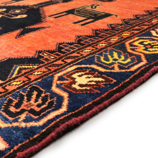 قالیچه دستبافت ساوه (112×194) سانتیمتر-8