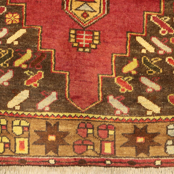 قالیچه دستبافت آناتولی (105×201) سانتیمتر-6