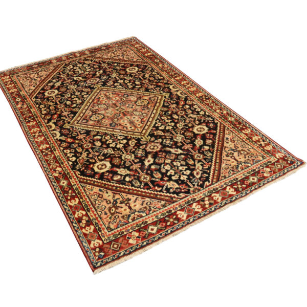 قالیچه دستبافت مشک آباد (130×203) سانتیمتر-4
