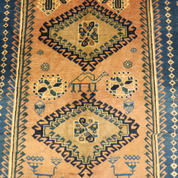 قالیچه دستبافت مهاباد (124×232) سانتیمتر-5