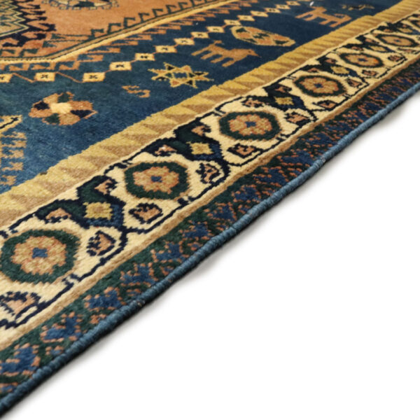 قالیچه دستبافت مهاباد (124×232) سانتیمتر-7