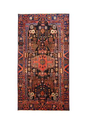 قالیچه دستبافت نهاوند(140×258) سانتیمتر-1