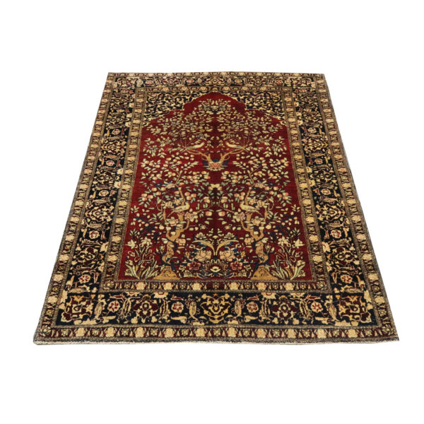 قالیچه دستبافت اصفهان آنتیک (143×200) سانتیمتر-3