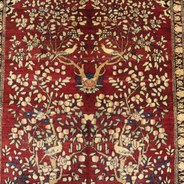 قالیچه دستبافت اصفهان آنتیک (143×200) سانتیمتر-6