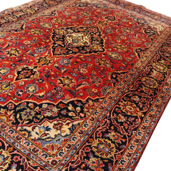قالیچه دستبافت وینتیج کاشان (139×205) سانتیمتر-7