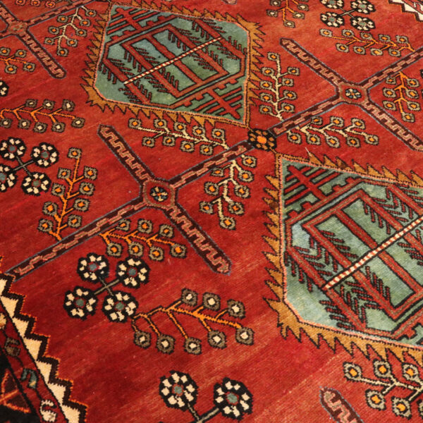 قالیچه دستبافت ساوه (160×295) سانتیمتر-5