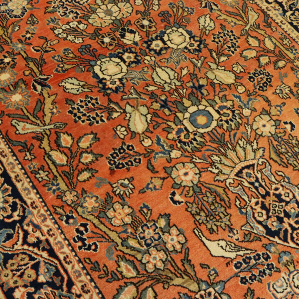 قالیچه دستبافت آران (130×226) سانتیمتر-5