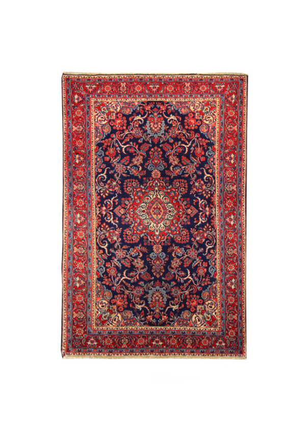 قالیچه دستبافت همدان شهرباف (131×204) سانتیمتر-1