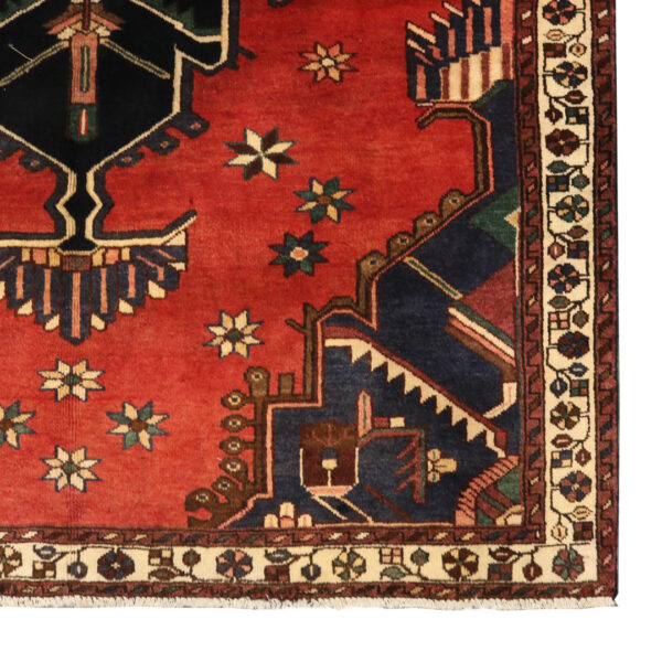 قالیچه دستبافت ساوه (167×216) سانتیمتر-5