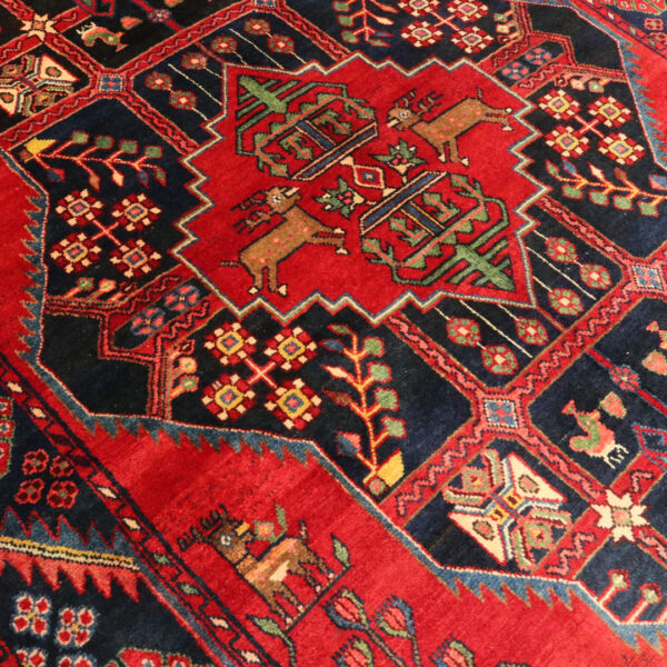 قالیچه دستبافت ساوه (155×250) سانتیمتر-5