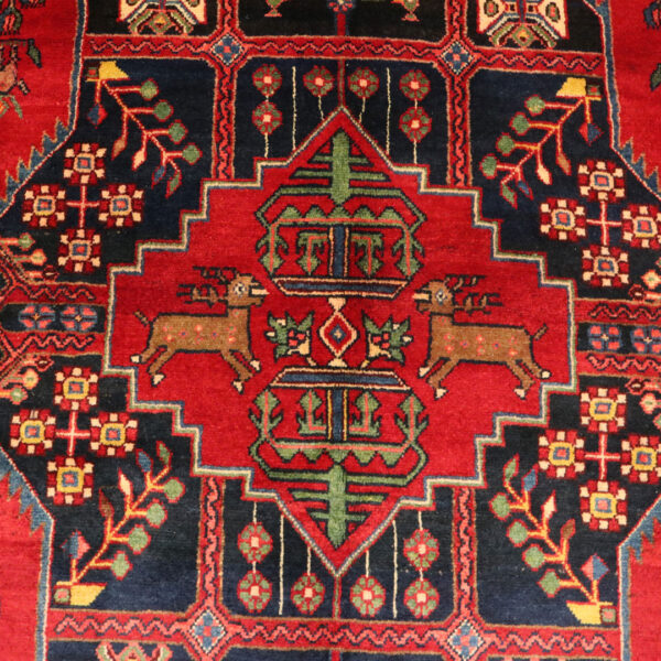 قالیچه دستبافت ساوه (155×250) سانتیمتر-6