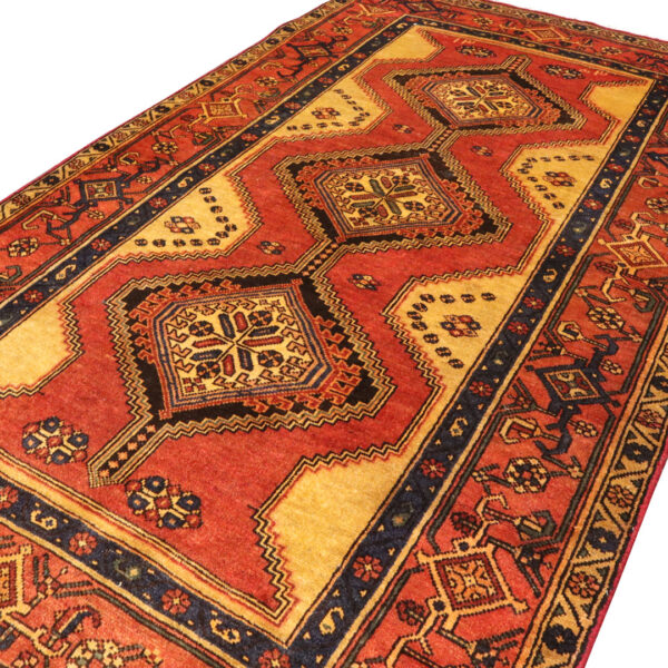 قالیچه دستبافت آذربایجان(136×248) سانتیمتر-6